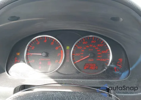 2005 Mazda Mazda6 S Grand Touring из США, поврежденный, VIN 1YVHP82D255M75277